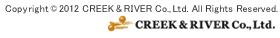 Copyright (c) CREEK �� RIVER Co., Ltd. All Rights Reserved.
