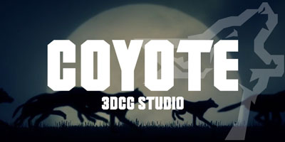 3DCG制作スタジオ『COYOTE 3DCG STUDIO』100名の3Dクリエイター