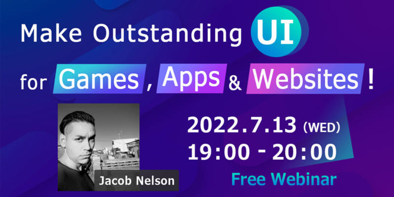 Make Outstanding UI for Games, Apps & Websites！