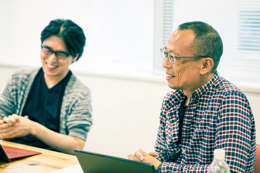 佐々木氏と小林氏