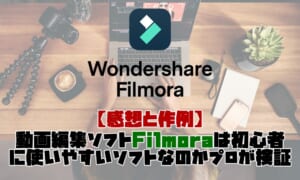 【感想と作例】動画編集ソフトFilmoraは初心者に使いやすいソフトなのかプロが検証