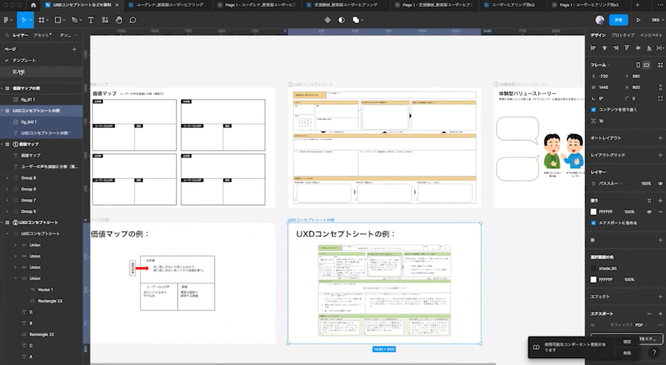 体験型バリューストーリーの資料イメージ