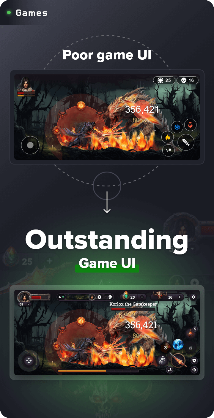 Outstanding UI - Games 