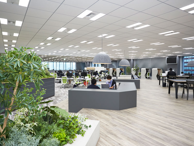 株式会社バンダイナムコエンターテインメント社内風景