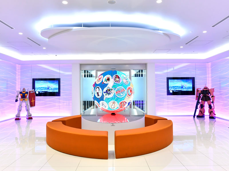株式会社バンダイナムコエンターテインメント社内風景