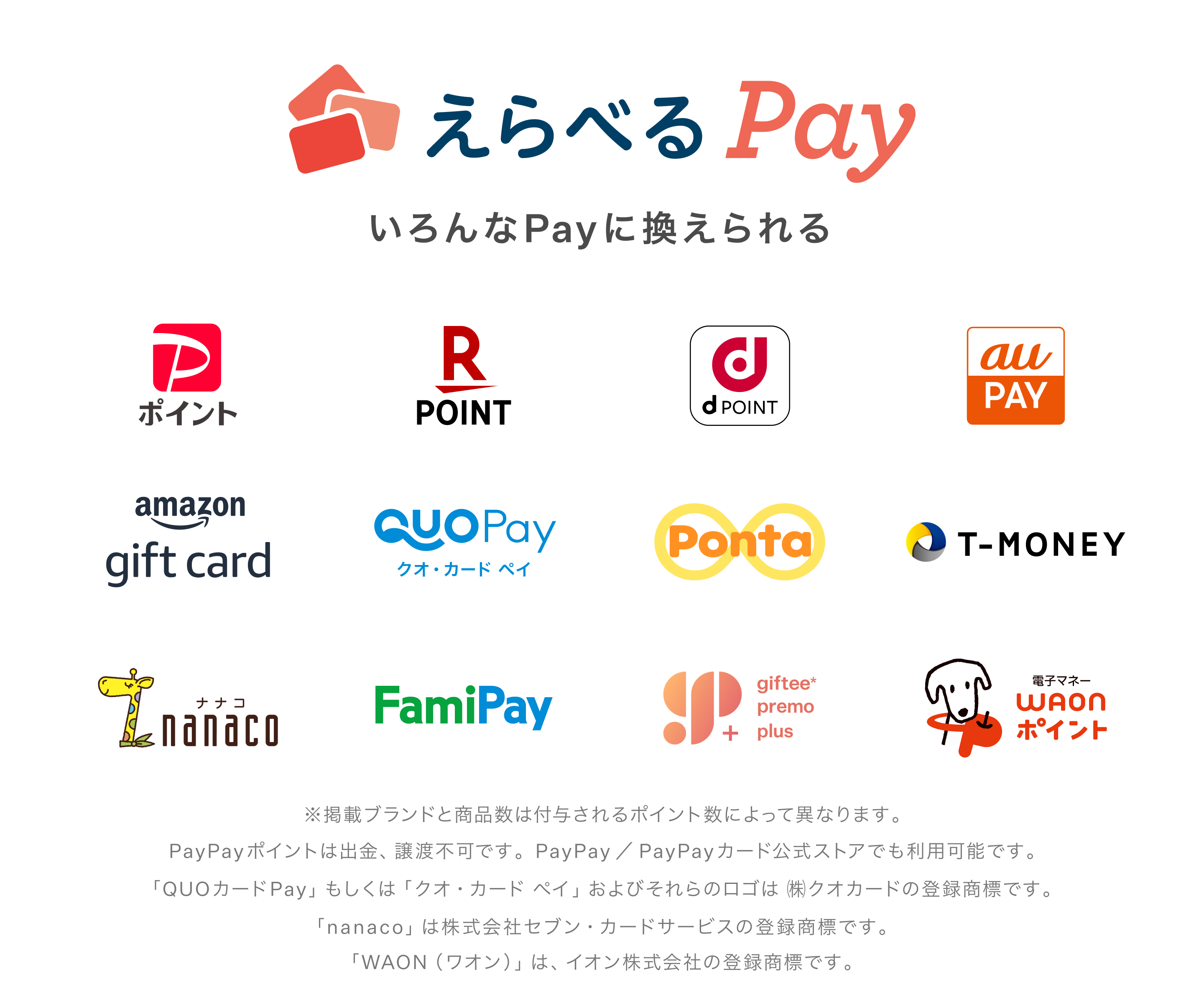 えらべるPay