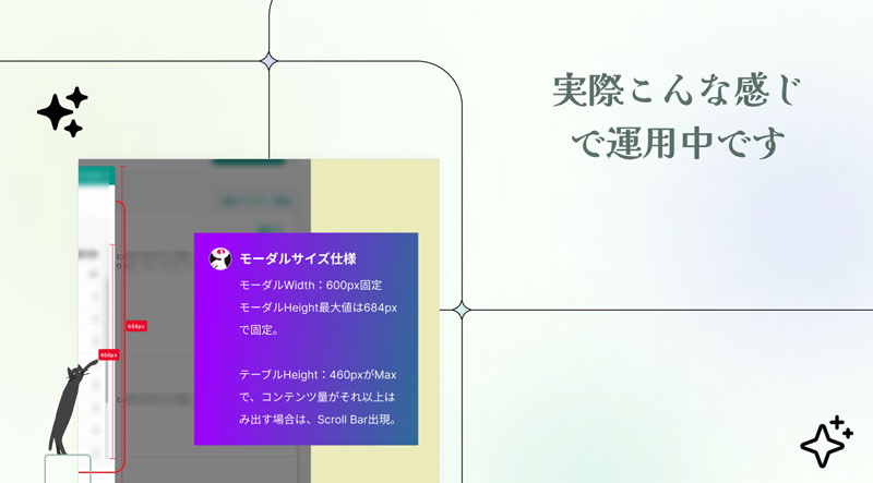実際こんな感じで運用中です