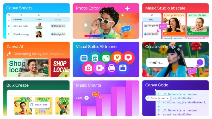 Canvaがビジュアルツールキット2.0を発表　AIとデザインで生産性の未来を再構築