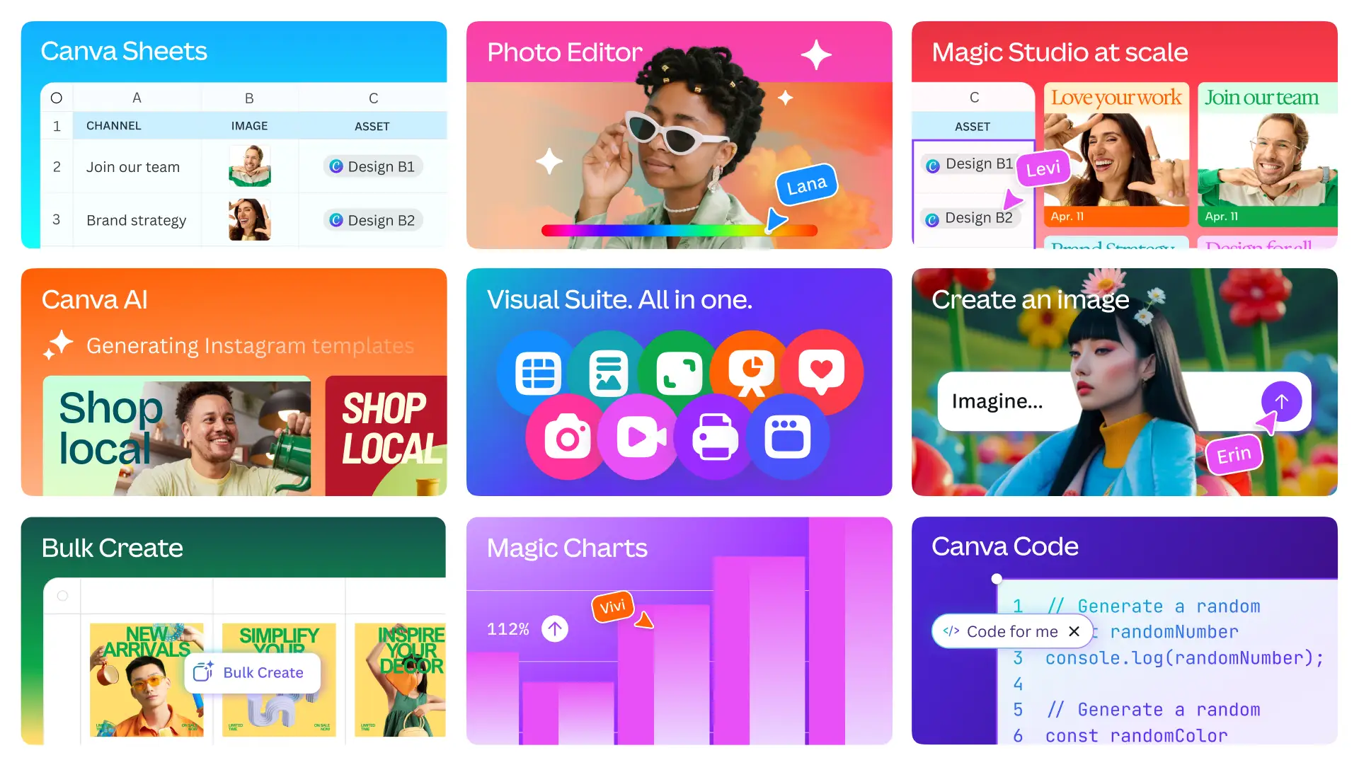 Canvaがビジュアルツールキット2.0を発表　AIとデザインで生産性の未来を再構築