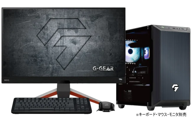 【TSUKUMO】G-GEAR、最新のGeForce RTX 50シリーズ搭載ミニタワー型ゲーミングPCを発売