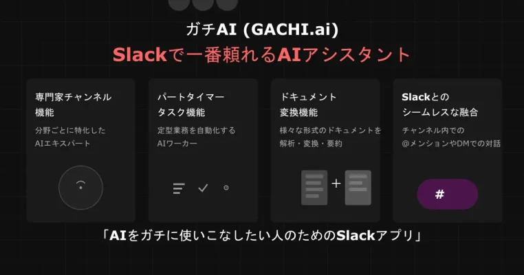Slackで業務を完結、AI活用を本格化 ルーズデイズ「ガチAI」ベータ版を提供開始
