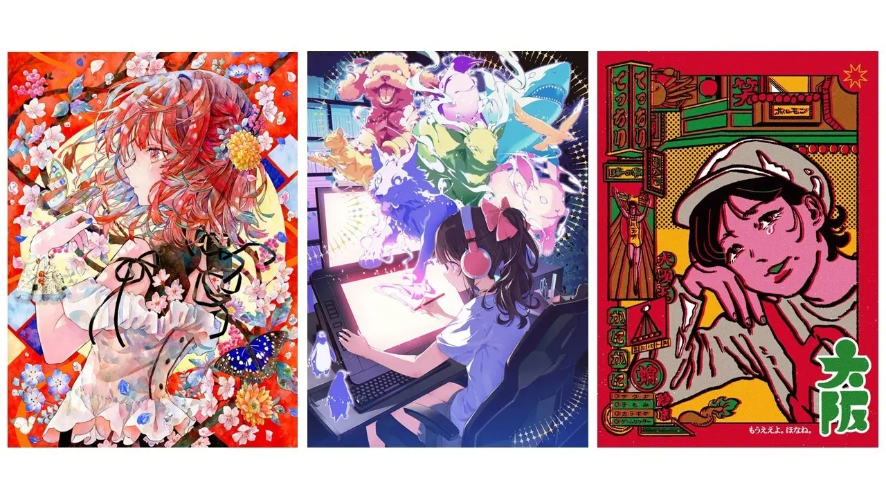 162名が描く“ポップカルチャーの現在地” 阪神梅田本店で大規模イラスト展開催