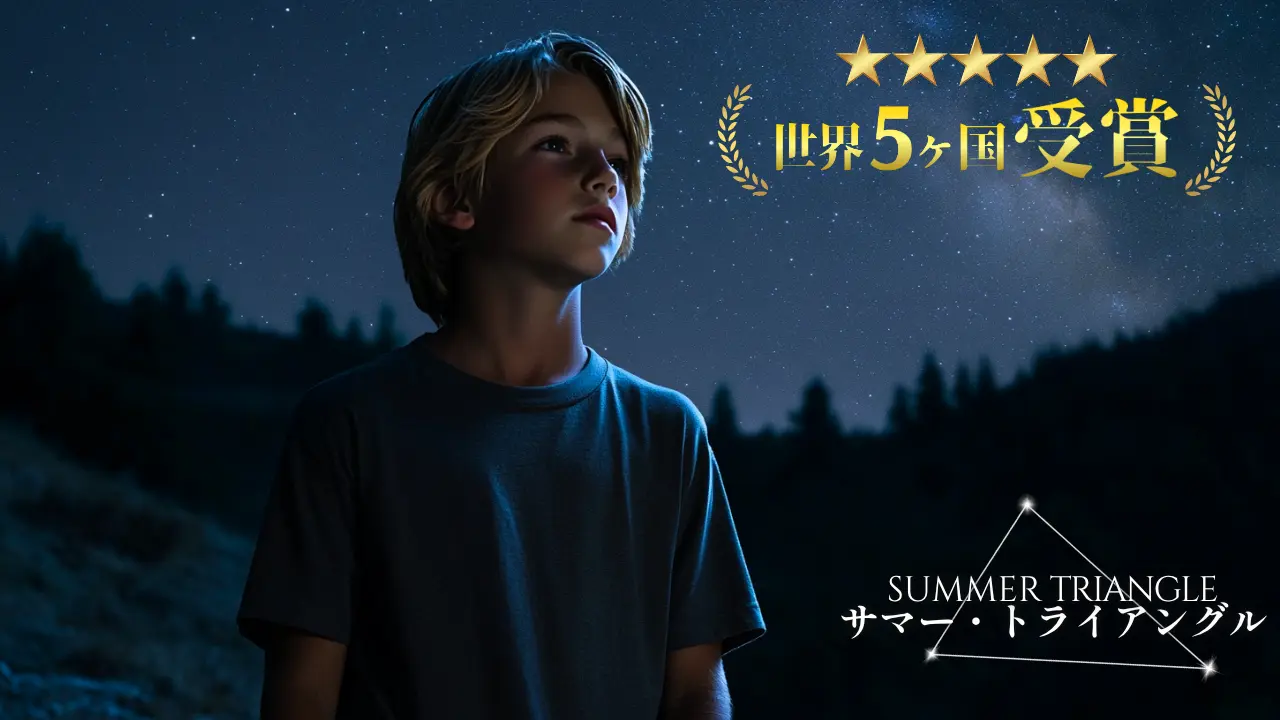 AI映像で描く青春SF『サマー・トライアングル』、世界5ヶ国で栄冠