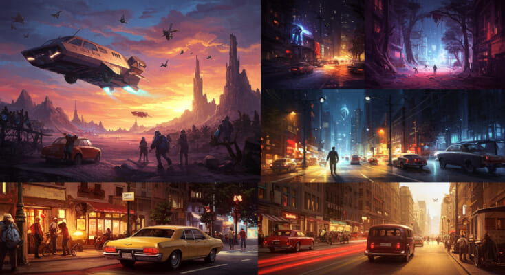 AI画像生成の基本を徹底解説!テキストから画像を作る仕組みとできること