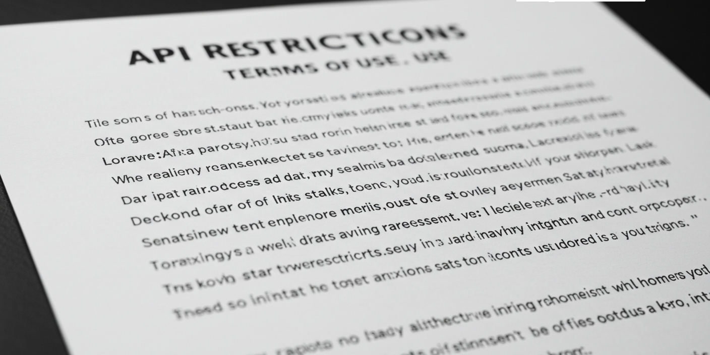 利用規約・API制限のリスクを抑えておくべきポイント