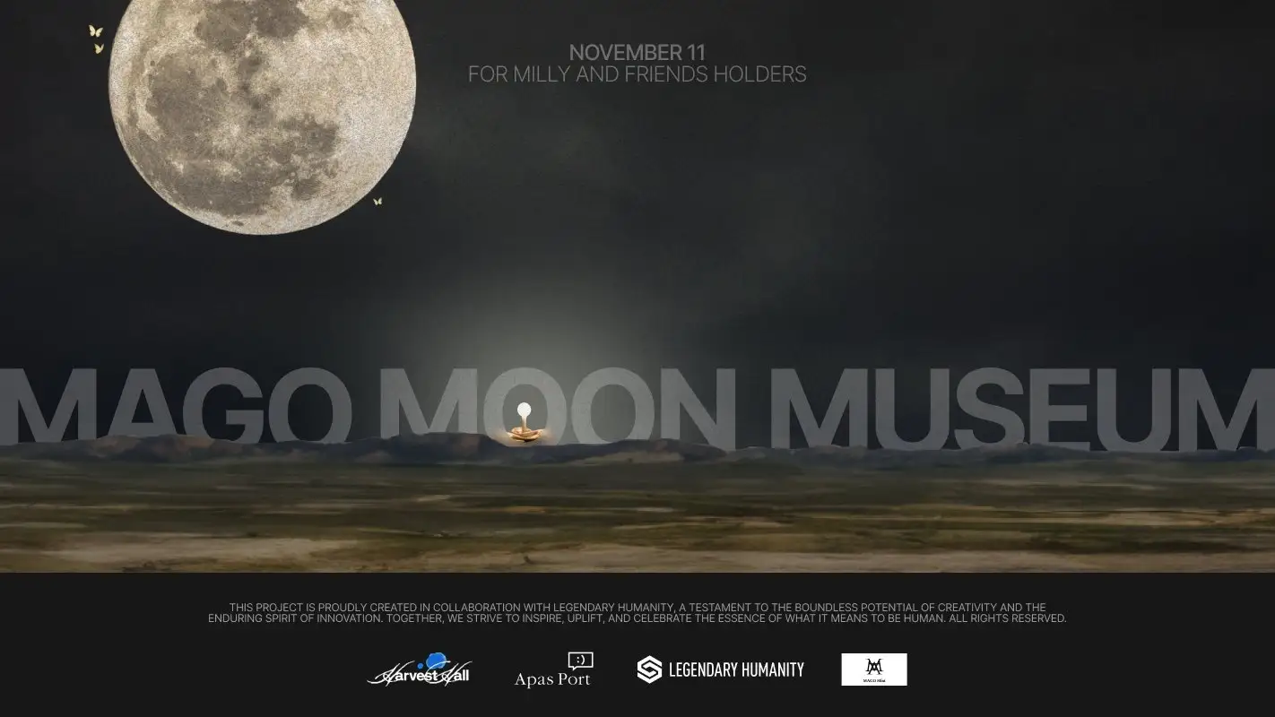 長坂真護、オンライン美術館「MAGO Moon Museum」開館