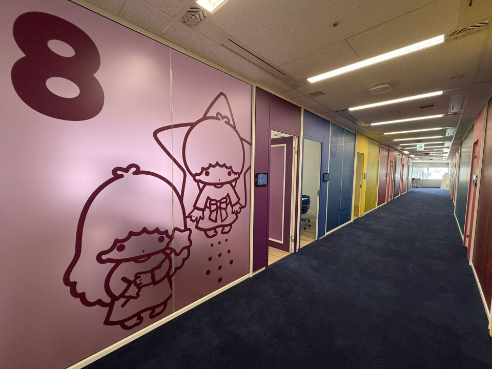 株式会社サンリオ社内風景