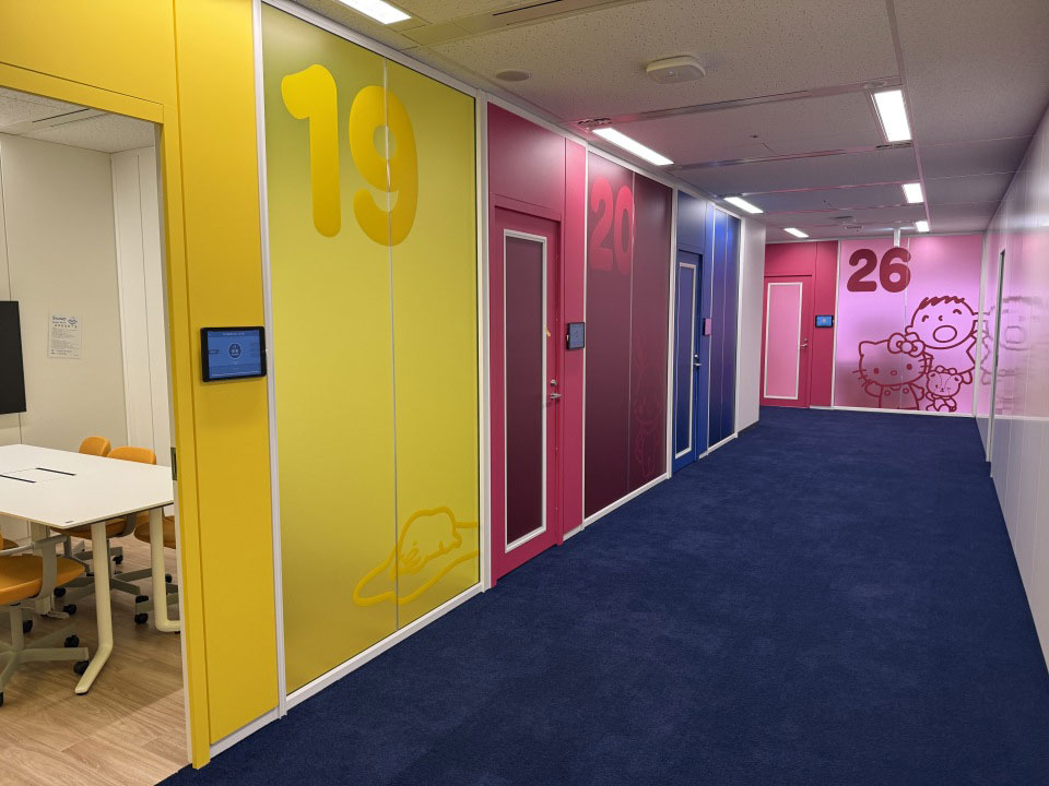 株式会社サンリオ社内風景