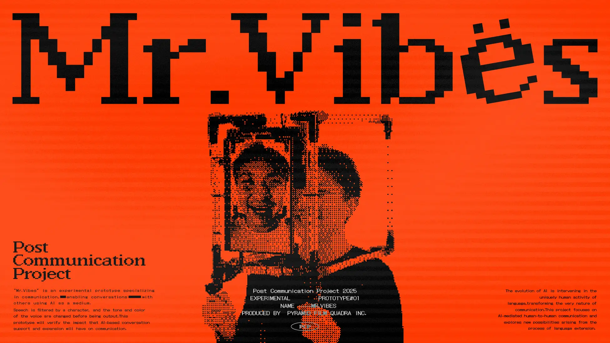 AIが会話を拡張する新体験『Mr.Vibes』公開