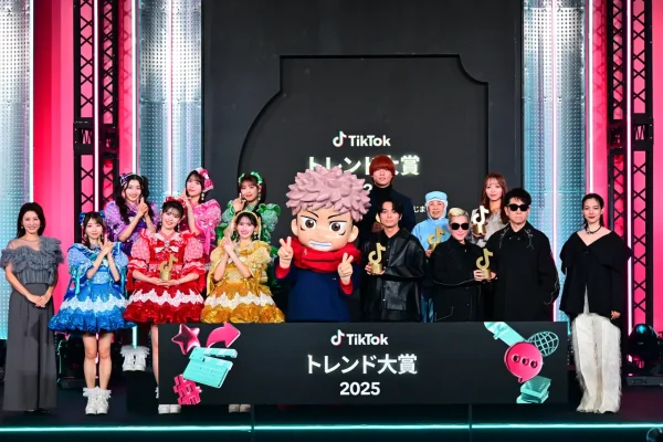 『呪術廻戦』がTikTokトレンド大賞2025大賞を受賞