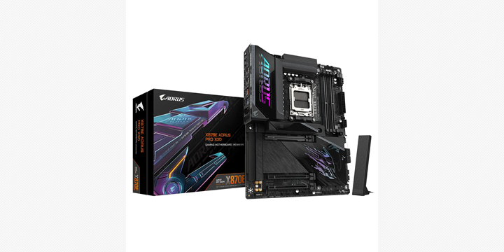 高性能ゲーミング向けマザーボード「X870E AORUS PRO X3D」発売へ