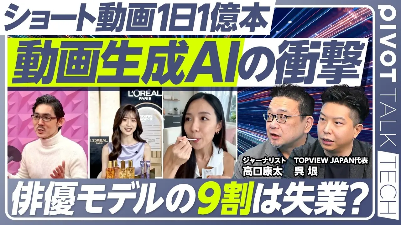 AI動画生成TOPVIEW、日本法人始動