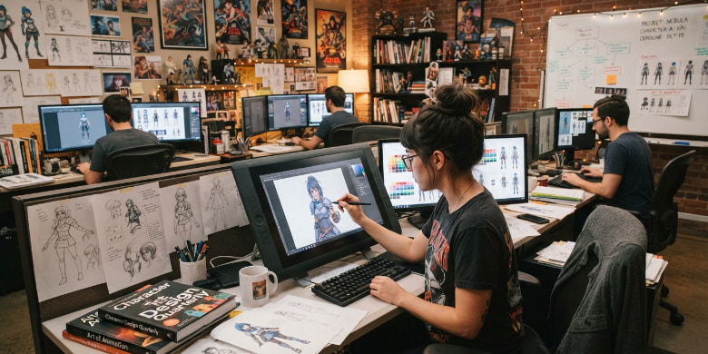 イラストレーター、キャラデザへ転向し経験は活きるか